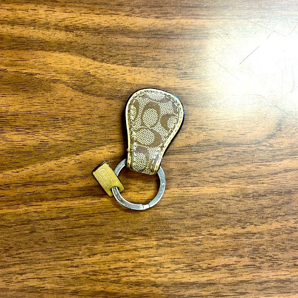 Coach Key Ring / Charm